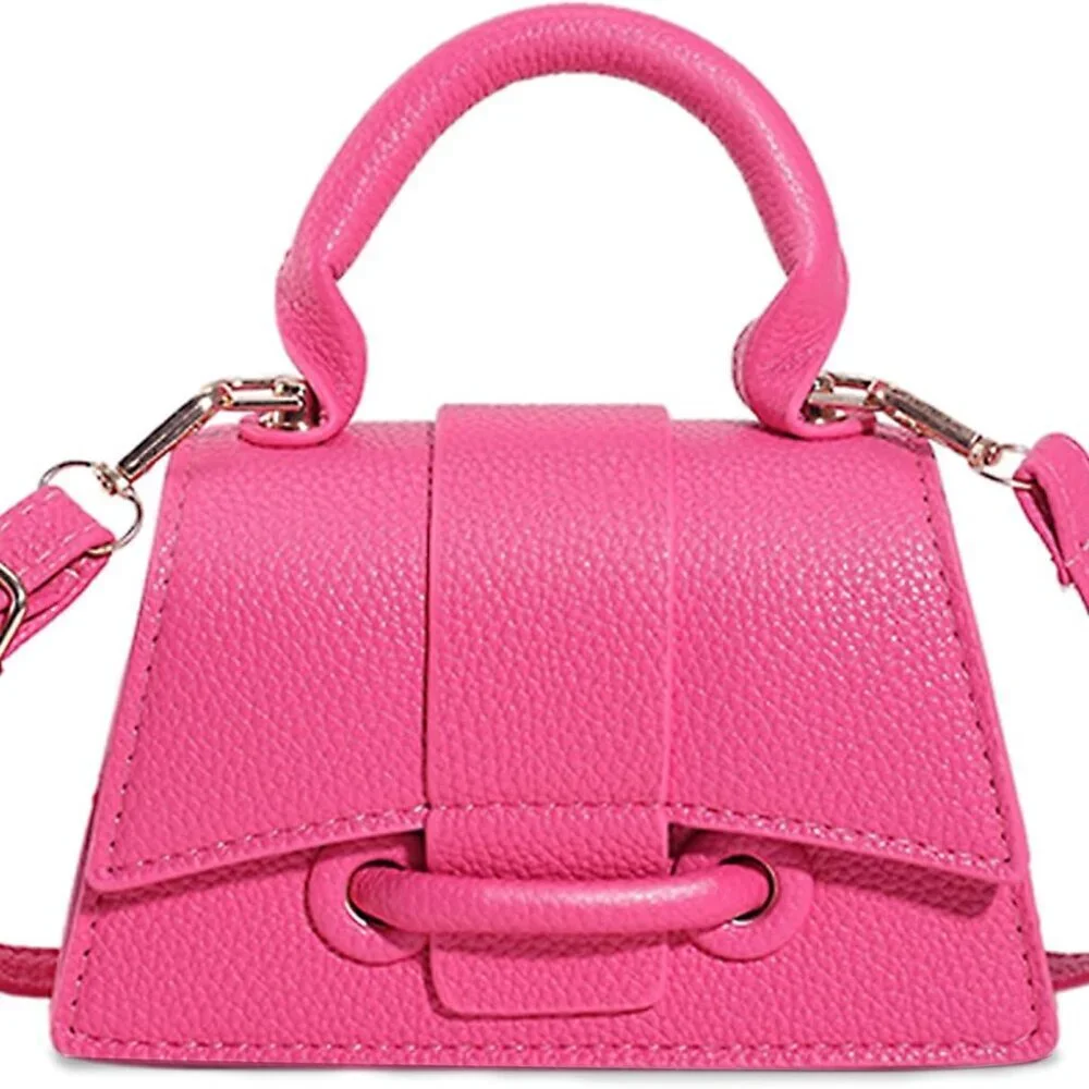 Mini Purses Womens Vegan Leather Crossbody Clutch Small Bag for Casual Evening